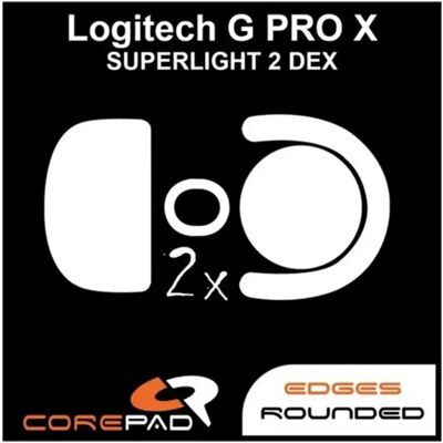 COREPAD Skatez PRO - Logitech G Pro X Superlight 2 DEX egértalp 2db COREPAD Skatez PRO - Logitech G Pro X Superlight 2 DEX egértalp 2db