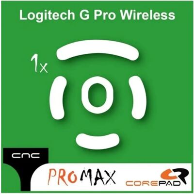COREPAD Skatez PRO MAX CNC - Logitech G Pro Wireless / G Pro 2 Wireless egértalp COREPAD Skatez PRO MAX CNC - Logitech G Pro Wireless / G Pro 2 Wireless egértalp