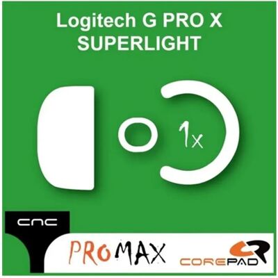 COREPAD Skatez PRO MAX CNC - Logitech G Pro X Superlight optikai egértalp COREPAD Skatez PRO MAX CNC - Logitech G Pro X Superlight optikai egértalp