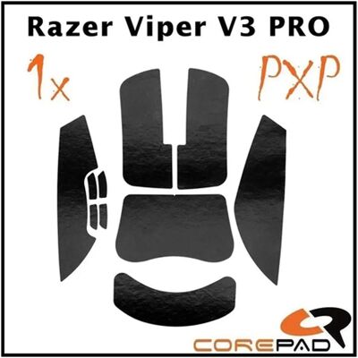 COREPAD Grips For Razer Viper V3 Pro fekete CGP2228 COREPAD Grips For Razer Viper V3 Pro fekete CGP2228