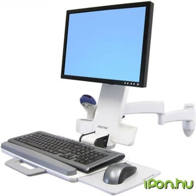 Ergotron 200 Telescoping Combo Arm Fehér 45-230-216 Ergotron 200 Telescoping Combo Arm Fehér 45-230-216