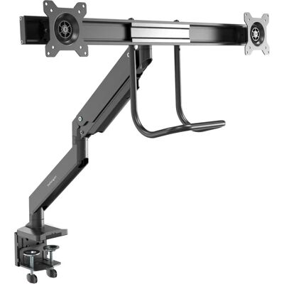 STARTECH Desk Mount Dual Monitor Arm with Crossbar Handle for Synchronized Full Motion 32" STARTECH Desk Mount Dual Monitor Arm with Crossbar Handle for Synchronized Full Motion 32"