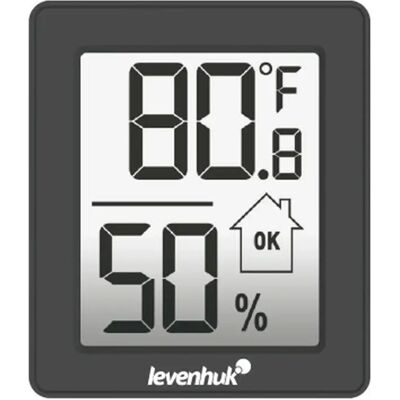 LEVENHUK Wezzer BASE L10 hőmérséklet- és páratartalom-mérő készülék fekete / fehér LEVENHUK Wezzer BASE L10 hőmérséklet- és páratartalom-mérő készülék fekete / fehér