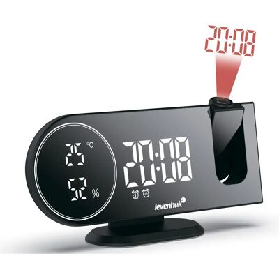 LEVENHUK 81392 Wezzer Tick H50 Óra-termométer fekete LEVENHUK 81392 Wezzer Tick H50 Óra-termométer fekete