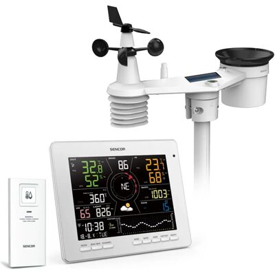 SENCOR SWS 16600 WiFi SH Meteorológiai állomás SENCOR SWS 16600 WiFi SH Meteorológiai állomás