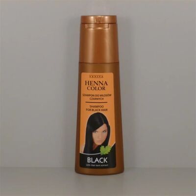 OEM Henna Color hajsampon fekete árnyalatú hajra 250 ml OEM Henna Color hajsampon fekete árnyalatú hajra 250 ml