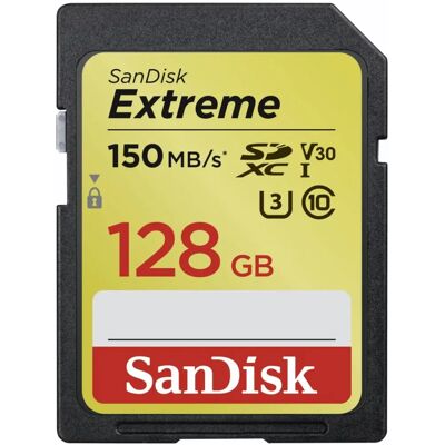 SanDisk Extreme 128GB SDXC 30 MB/s 121580 SanDisk Extreme 128GB SDXC 30 MB/s 121580