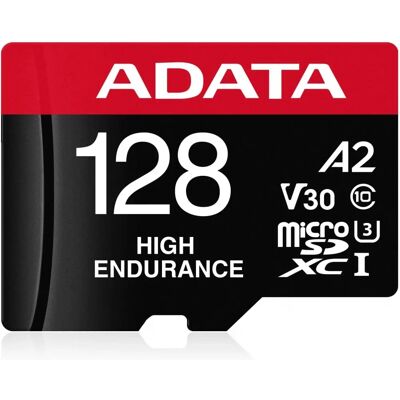 ADATA High Endurance 128GB MicroSDXC 85 MB/s AUSDX128GUI3V30SHA2-RA1 ADATA High Endurance 128GB MicroSDXC 85 MB/s AUSDX128GUI3V30SHA2-RA1