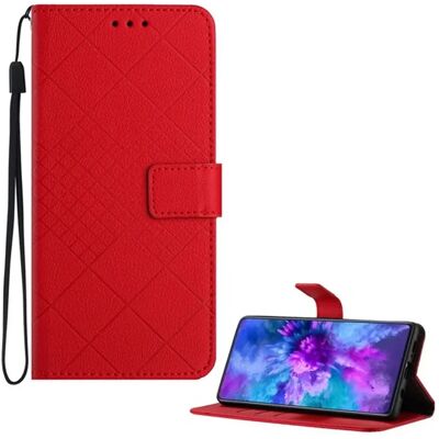 OEM Tok álló bőr hatású FLIP oldalra nyíló asztali tartó négyzet prémium Honor Magic 8 Lite piros GP-180215 OEM Tok álló bőr hatású FLIP oldalra nyíló asztali tartó négyzet prémium Honor Magic 8 Lite piros GP-180215
