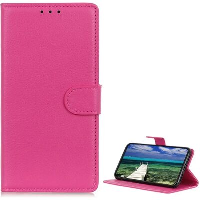 OEM Tok álló bőr hatású FLIP oldalra nyíló asztali tartó prémium Honor Magic 8 Lite magenta GP-180231 OEM Tok álló bőr hatású FLIP oldalra nyíló asztali tartó prémium Honor Magic 8 Lite magenta GP-180231