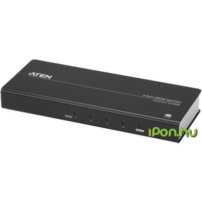Aten HDMI Elosztó Fekete 10cm VS184B-AT-G Aten HDMI Elosztó Fekete 10cm VS184B-AT-G
