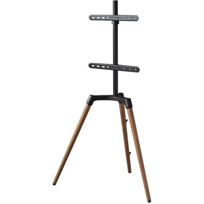 Hama TV tartó állvány diófa színű lábakkal 400X400 65"-ig Hama TV tartó állvány diófa színű lábakkal 400X400 65"-ig