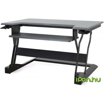 Ergotron WorkFit-T Sit-Stand Desktop Workstation fekete Ergotron WorkFit-T Sit-Stand Desktop Workstation fekete