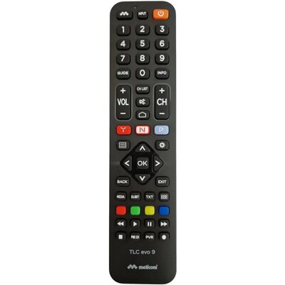 Meliconi TLC Evo 9 HISENSE TV távirányító Meliconi TLC Evo 9 HISENSE TV távirányító
