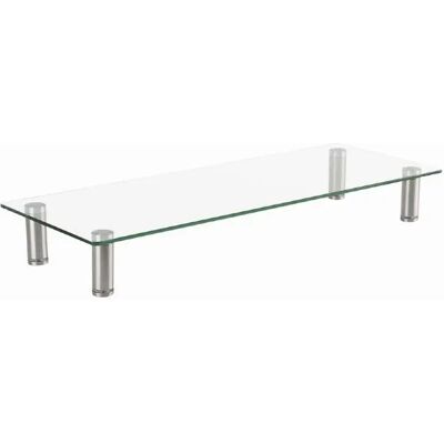 GEMBIRD MS-TABLE-GM-01 Üveg monitorállvány közepes GEMBIRD MS-TABLE-GM-01 Üveg monitorállvány közepes