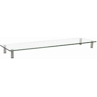 GEMBIRD MS-TABLE-GL-01 Üveg monitorállvány nagyméretű GEMBIRD MS-TABLE-GL-01 Üveg monitorállvány nagyméretű