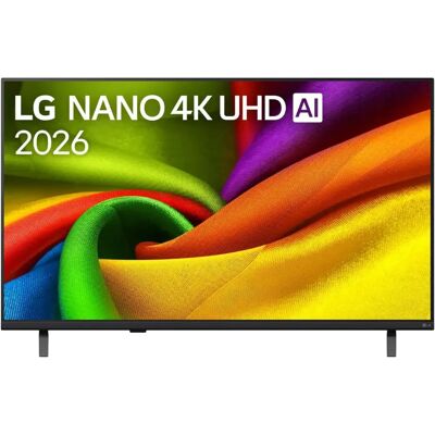 LG NANO 4K UHD AI NU85 Smart TV 2026 43" 43NU850B3LA LG NANO 4K UHD AI NU85 Smart TV 2026 43" 43NU850B3LA