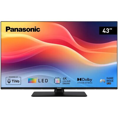 Panasonic 4K UHD Smart LED TV 43" TiVo fekete TB-43W61AEZC Panasonic 4K UHD Smart LED TV 43" TiVo fekete TB-43W61AEZC