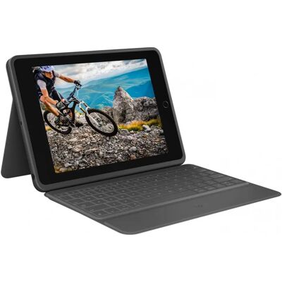 Logitech Rugged Folio UK Angol fekete Logitech Rugged Folio UK Angol fekete
