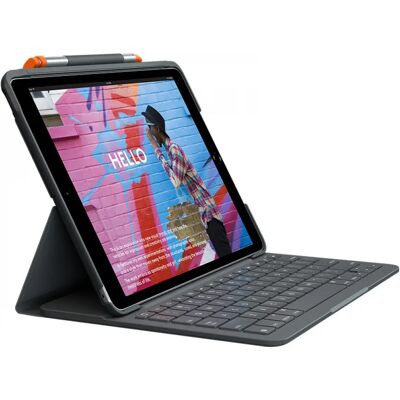 Logitech Slim Folio iPad (10. gen) tok UK INT Oxford szürke Logitech Slim Folio iPad (10. gen) tok UK INT Oxford szürke