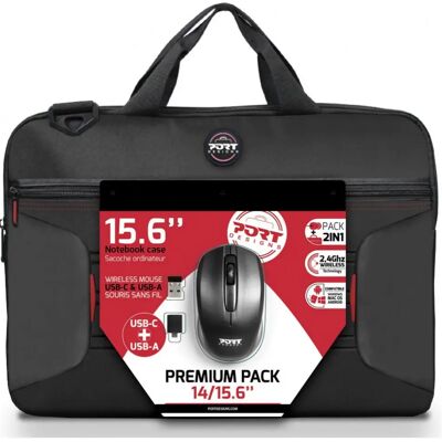 PORT DESIGNS Premium Pack 15.6" fekete PORT DESIGNS Premium Pack 15.6" fekete