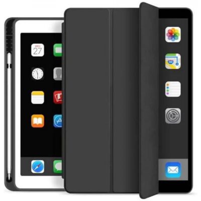 Apple iPad Air 4 10.9 (2020) védőtok on/off funkcióval Pencil tartóval fekete OEM Apple iPad Air 4 10.9 (2020) védőtok on/off funkcióval Pencil tartóval fekete OEM