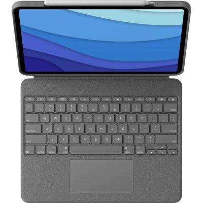 Logitech Combo Touch iPad Pro 12.9" (5. generációs) UK Angol oxfordi szürke Logitech Combo Touch iPad Pro 12.9" (5. generációs) UK Angol oxfordi szürke