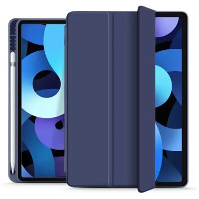 Sötétkék okos tok iPad Air 4/5 - Tablet tok Sötétkék okos tok iPad Air 4/5 - Tablet tok