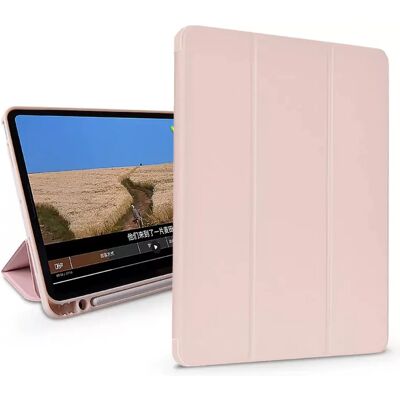 DEVIA Tablet tok (Smart Case) on/off funkcióval Apple Pencil tartóval mágneses töltővel Apple iPad Air 4 (2020)/iPad Air 5 (2022) 10.9/iPad Pro 11 (2022) rózsaszín DEVIA Tablet tok (Smart Case) on/off funkcióval Apple Pencil tartóval mágneses töltővel Apple iPad Air 4 (2020)/iPad Air 5 (2022) 10.9/iPad Pro 11 (2022) rózsaszín