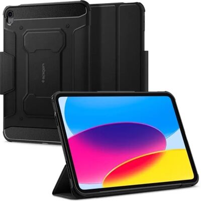 SPIGEN Rugged Armor Pro Oldalra nyíló tok iPad Pro 12.9 (2021) fekete SPIGEN Rugged Armor Pro Oldalra nyíló tok iPad Pro 12.9 (2021) fekete