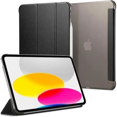 SPIGEN Smart Fold bőr hatású tok iPad 10.9 fekete SPIGEN Smart Fold bőr hatású tok iPad 10.9 fekete
