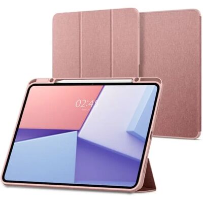 SPIGEN IPAD Pro 13 (2025) SPIGEN URBAN FIT tok álló FLIP, textil minta, ROZÉARANY SPIGEN IPAD Pro 13 (2025) SPIGEN URBAN FIT tok álló FLIP, textil minta, ROZÉARANY