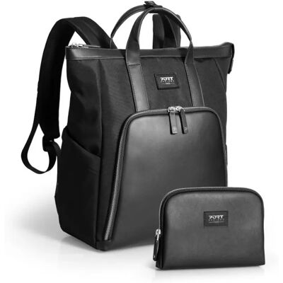 PORT DESIGNS Muse Signature ECO laptop hátizsák 16" fekete 135180 PORT DESIGNS Muse Signature ECO laptop hátizsák 16" fekete 135180