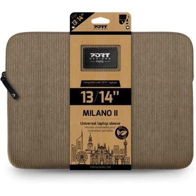 PORT DESIGNS MILANO II ECO Sleeve 13/14" desert brown 140723 PORT DESIGNS MILANO II ECO Sleeve 13/14" desert brown 140723