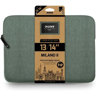 PORT DESIGNS MILANO II ECO Sleeve 13/14" zsálya zöld 140722 PORT DESIGNS MILANO II ECO Sleeve 13/14" zsálya zöld 140722
