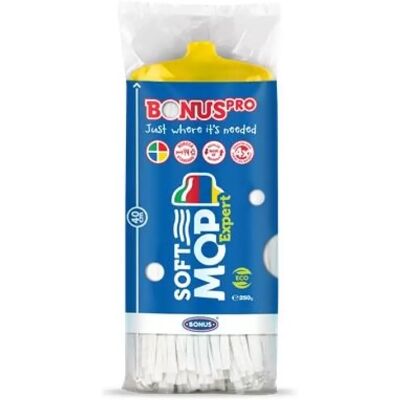 BONUS B955 SoftMOP Felmosófej ipari 40x18x4cm Sárga BONUS B955 SoftMOP Felmosófej ipari 40x18x4cm Sárga