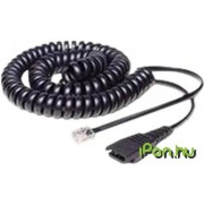 JABRA Quick Disconnect RJ-10 Átalakító Fekete 2m 8800-01-94 JABRA Quick Disconnect RJ-10 Átalakító Fekete 2m 8800-01-94