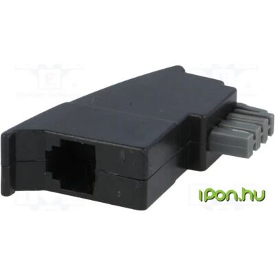 GOOBAY TAE-N - RJ-11 Átalakító Fekete 3cm 50308 GOOBAY TAE-N - RJ-11 Átalakító Fekete 3cm 50308