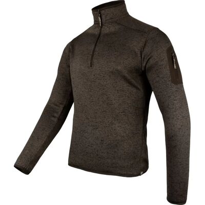 JACK PYKE Melange thermo pulóver barna S JACK PYKE Melange thermo pulóver barna S