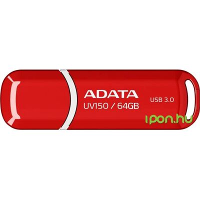 ADATA UV150 64GB USB 3.0 Piros ADATA UV150 64GB USB 3.0 Piros