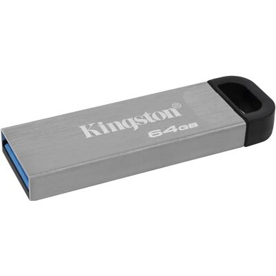 Kingston Kyson 64GB USB 3.0 Ezüst-Fekete Kingston Kyson 64GB USB 3.0 Ezüst-Fekete
