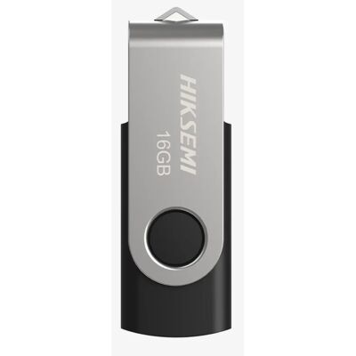 HIKVISION Rotary 16GB USB 2.0 Fekete-Ezüst HIKVISION Rotary 16GB USB 2.0 Fekete-Ezüst