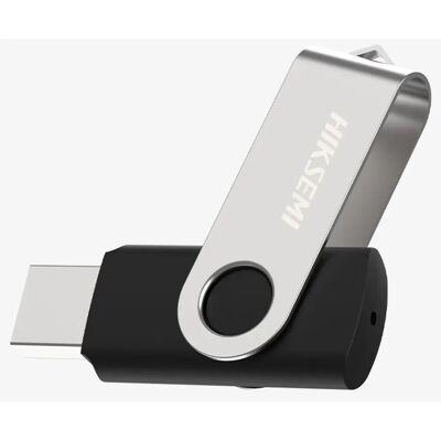 HIKVISION Rotary 4GB USB 2.0 Fekete-Ezüst HIKVISION Rotary 4GB USB 2.0 Fekete-Ezüst