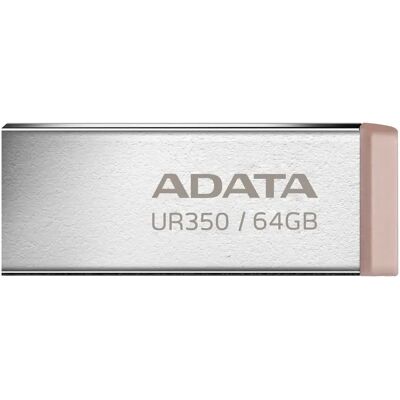 A-Data UR350 64GB USB 3.2 Gen 1 Fém Barna - USB Flash Drive A-Data UR350 64GB USB 3.2 Gen 1 Fém Barna - USB Flash Drive