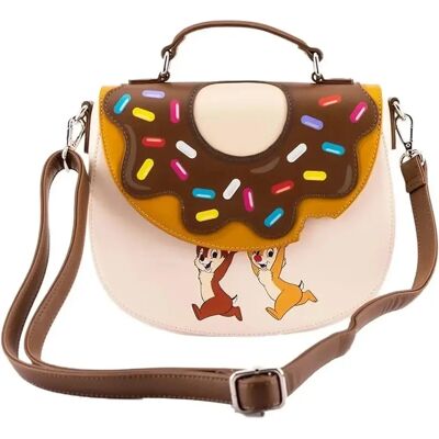 OEM Loungefly Disney: Chip and Dale - Donut Snatchers crossbody táska OEM Loungefly Disney: Chip and Dale - Donut Snatchers crossbody táska