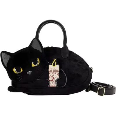 OEM Loungefly Disney: Hocus Pocus - Binx with candle crossbody táska OEM Loungefly Disney: Hocus Pocus - Binx with candle crossbody táska