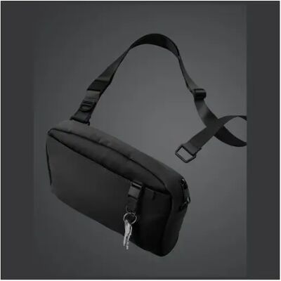 UNIQ Arden Sling övtáska lopásgátló cipzárral mágneses pánttal cseppállósággal fekete SP112812 UNIQ Arden Sling övtáska lopásgátló cipzárral mágneses pánttal cseppállósággal fekete SP112812