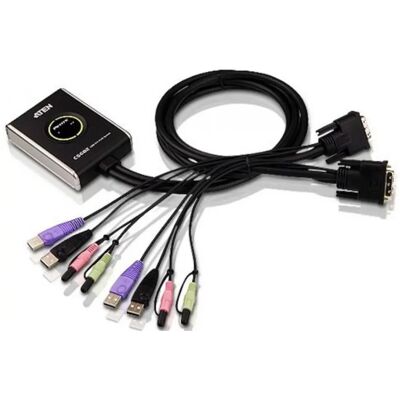 Aten CS682 2-Port USB DVI KVM Switch /w Audio 2.1 Aten CS682 2-Port USB DVI KVM Switch /w Audio 2.1