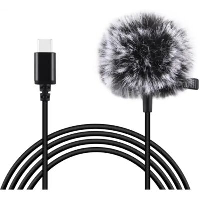 Puluz Lavalier Mikrofon USB-C - 1,5m - Mikrofon Puluz Lavalier Mikrofon USB-C - 1,5m - Mikrofon