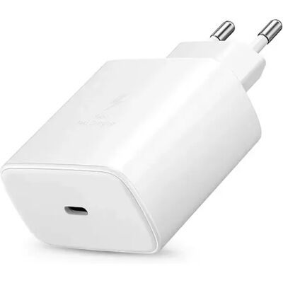 Samsung EP-TA845 Táp adapter - 45W, USB-C, Fehér - Töltő Samsung EP-TA845 Táp adapter - 45W, USB-C, Fehér - Töltő